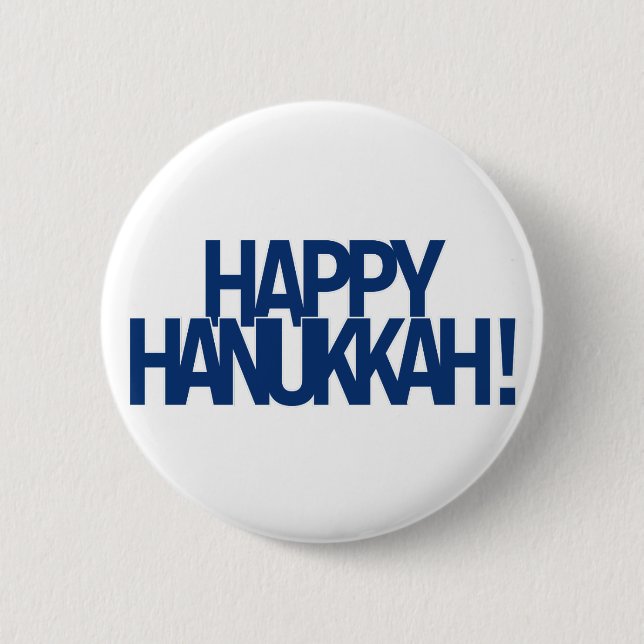 Lyckliga Hanukkah! Knapp (Framsida)