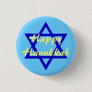 Lyckliga Hanukkah knäppas Knapp