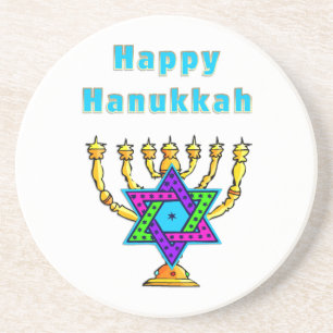 Lyckliga Hanukkah Underlägg Sandsten