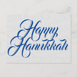 Lyckliga Hanukkah Vykort