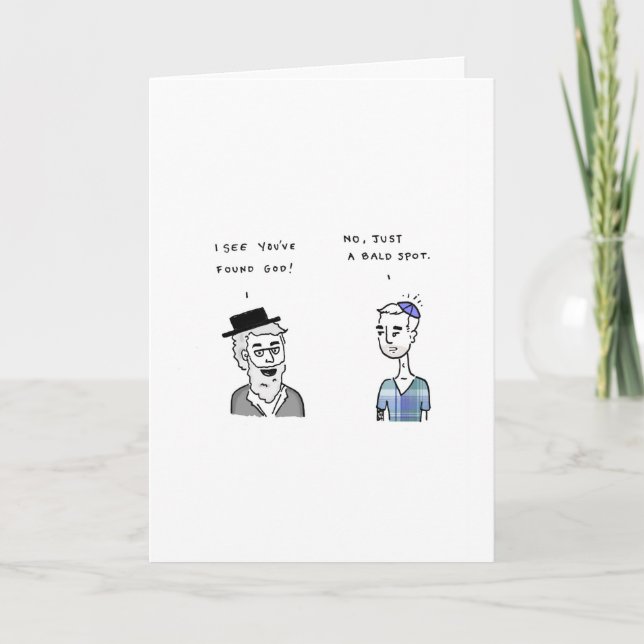 Lyckliga Holey dagar II Kort (Framsida)