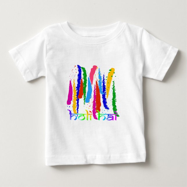 Lyckliga Holi - Holi Hai Tröja (Framsida)