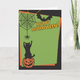Lyckliga Holloween Kort