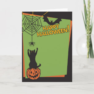 Lyckliga Holloween Kort