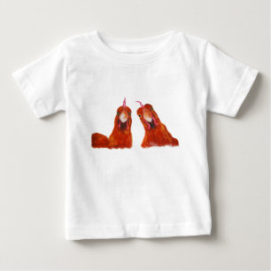 Lyckliga hönor blir rädd "den HARRIET & HUMBUG" T Shirt