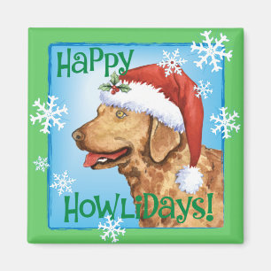 Lyckliga Howliday Chessie Magnet