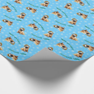 Lyckliga Howliday Shar-Pei Presentpapper