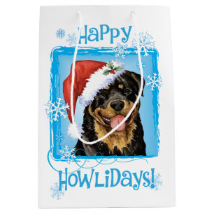 Lyckliga Howlidays Rottweiler