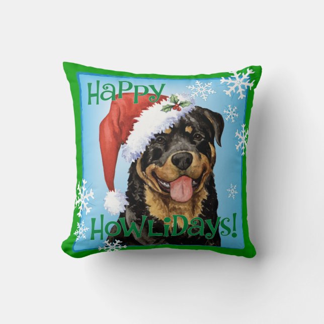 Lyckliga Howlidays Rottweiler Kudde (Framsida)