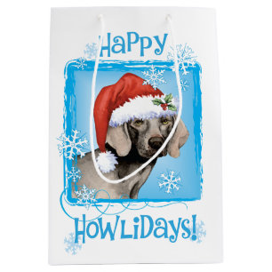 Lyckliga Howlidays Weimaraner