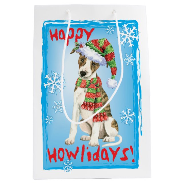 Lyckliga Howlidays Whippet (Framsidan)