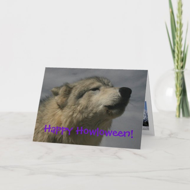 Lyckliga Howloween! Kort (Framsida)