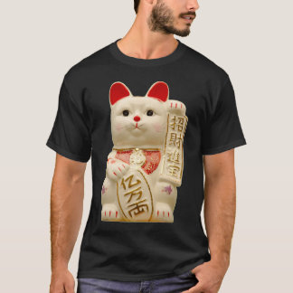 Lyckliga katter som vinkar tassen t-shirt