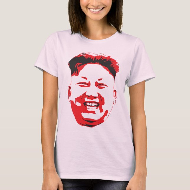 Lyckliga Kim. T Shirt (Framsida)