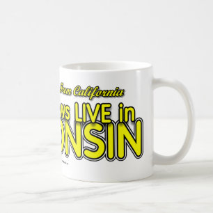 Lyckliga kor kaffemugg