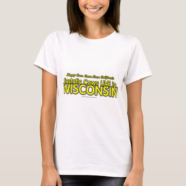 Lyckliga kor t-shirt (Framsida)