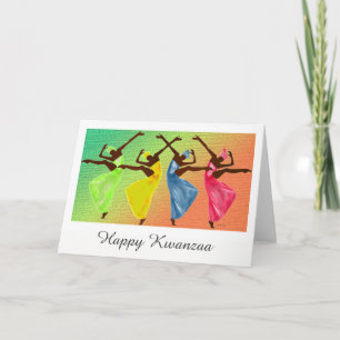 Lyckliga Kwanzaa Helgkort
