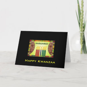 Lyckliga Kwanzaa Kort