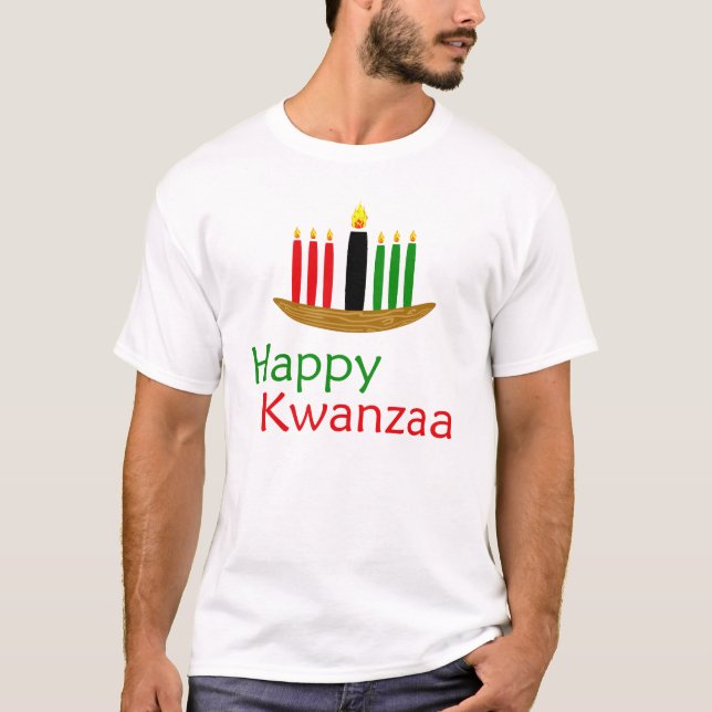Lyckliga Kwanzaa Tröja (Framsida)