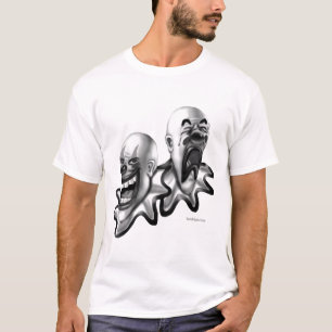 Lyckliga & ledsna gangsterclowner t-shirt