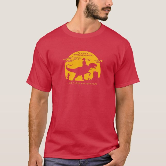 lyckliga luke t shirt (Framsida)