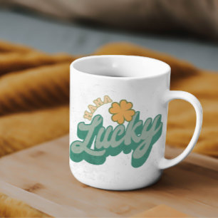 Lyckliga Mamma Mother Shamrock Kaffemugg