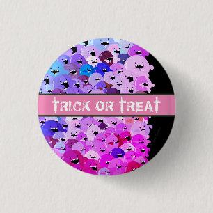 Lyckliga Mochi Halloween - Zombiehord Knapp