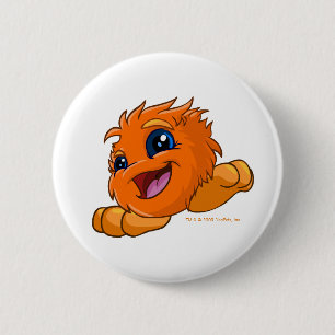Lyckliga orange JubJub Knapp
