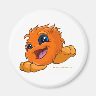Lyckliga orange JubJub Magnet