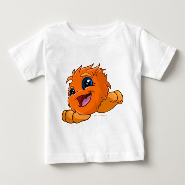 Lyckliga orange JubJub T-shirt (Framsida)