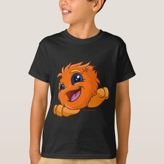 Lyckliga orange JubJub Tröja (Framsida)