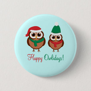 Lyckliga Owlidays Knapp