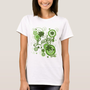 Lyckliga Shamrocks Tee