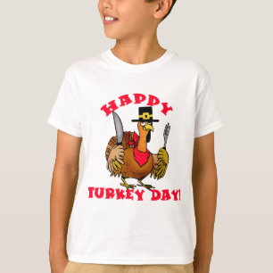 Lyckliga skjortor för Turkiet dag T, Hoodies, Tee