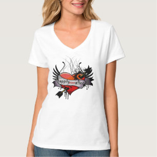 Lyckliga Slutet Gotisk Grunge T Shirt