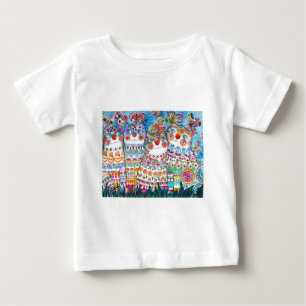 Lyckliga sommarkatter t shirt