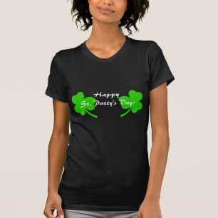 Lyckliga St.-liten pastej dag! ShamrocksT-tröja Tee Shirt