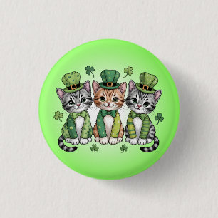 Lyckliga St. Patricks dag-katter-47474 Knapp