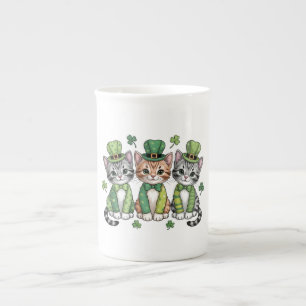 Lyckliga St. Patrick's Day-katter-47474 Benporslin Mugg