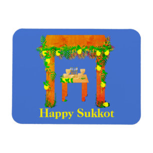Lyckliga Sukkot, personlig Magnet