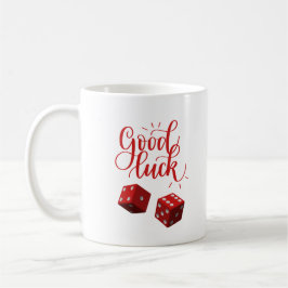 lyckliga tärningar kaffemugg