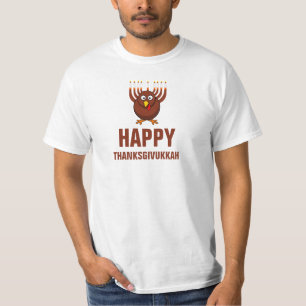 Lyckliga Thanksgivukkah 2013 T-shirt