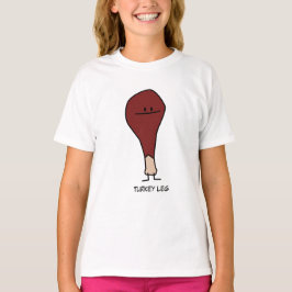 Lyckliga Turkiet lägger benen på ryggen Tee Shirt
