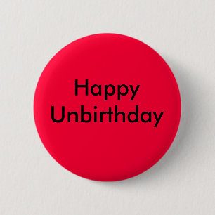 Lyckliga Unbirthday Knapp