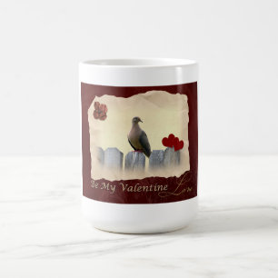 Lyckliga valentin dag är min valentin kaffemugg