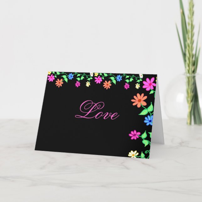 Lyckliga valentin dag! helgkort (Framsida)