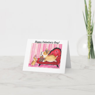 Lyckliga valentin dag! helgkort