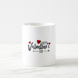 Lyckliga valentin dag kaffemugg