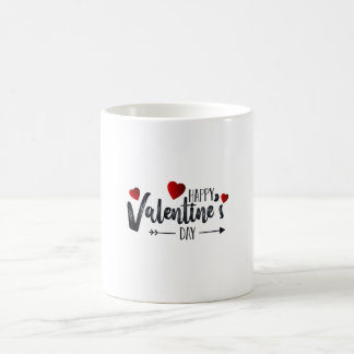 Lyckliga valentin dag kaffemugg