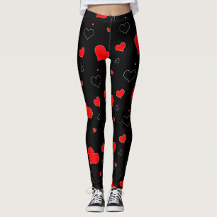 Lyckliga valentin dag leggings